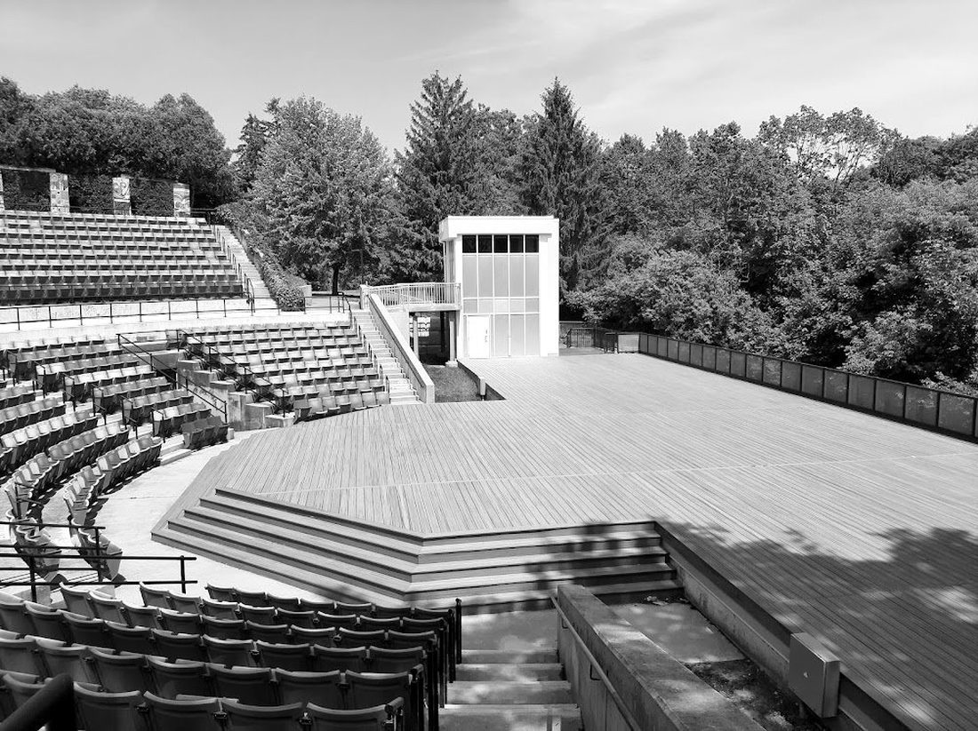 The Earl Bales Park amphitheatre where the Agora gathers